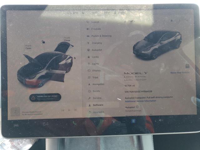 7SAYGDEE7PF594238 Tesla Model Y