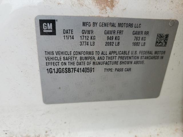 2015 CHEVROLET SONIC RS - 1G1JG6SB7F4140591
