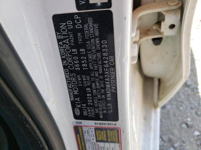 KNADM4A3XF6428330 KIA RIO LX