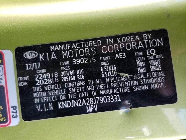 KNDJN2A28J7903331 KIA Soul
