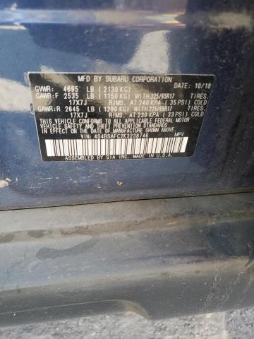 4S4BSAFC2K3238746 Subaru Outback 2.5i Premium