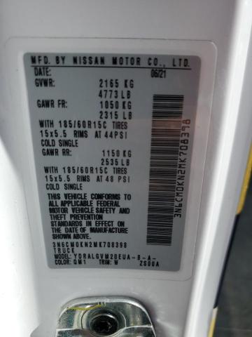 3N6CM0KN2MK708398 Nissan NV200 2.5S