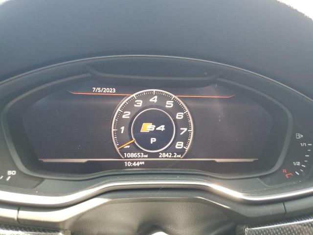 2019 AUDI S4 PRESTIG WAUC4AF41KA007244
