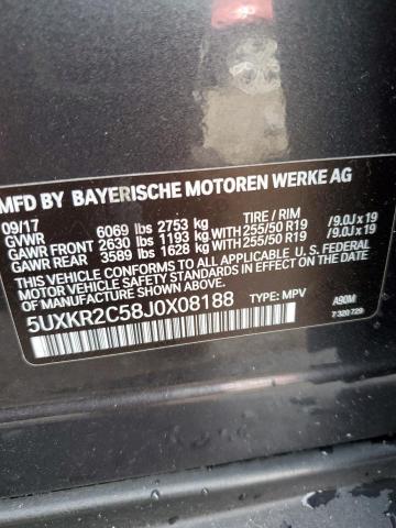 2018 BMW X5 SDRIVE3 - 5UXKR2C58J0X08188