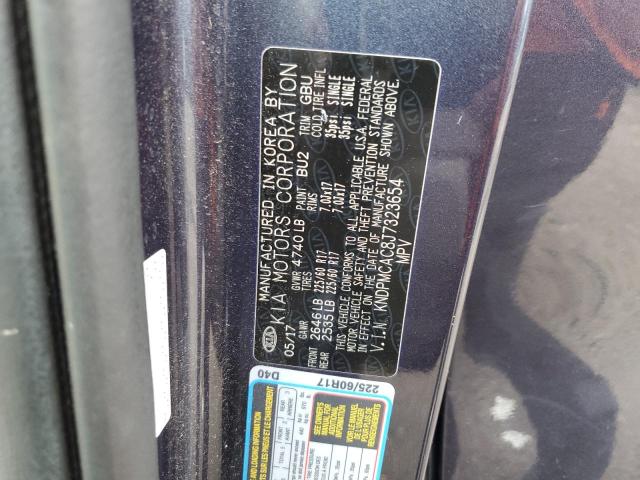 KNDPMCAC8J7323654 KIA Sportage Lx