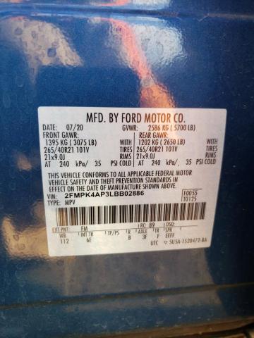 2FMPK4AP3LBB02886 Ford EDGE ST