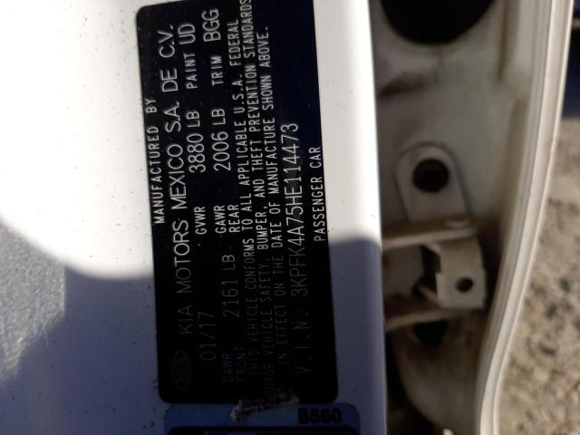 3KPFK4A75HE114473 KIA FORTE LX