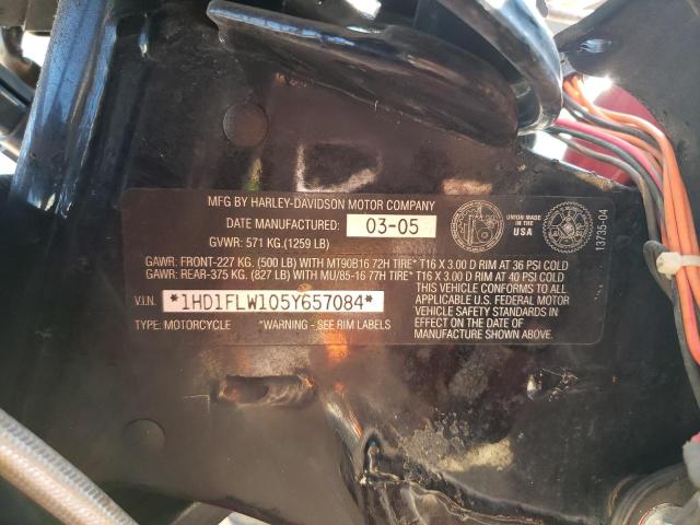 2005 HARLEY-DAVIDSON FLHTCUI SH 1HD1FLW105Y657084