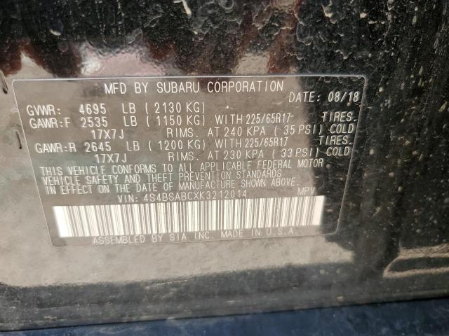 4S4BSABCXK3212014 Subaru Outback 2.5i