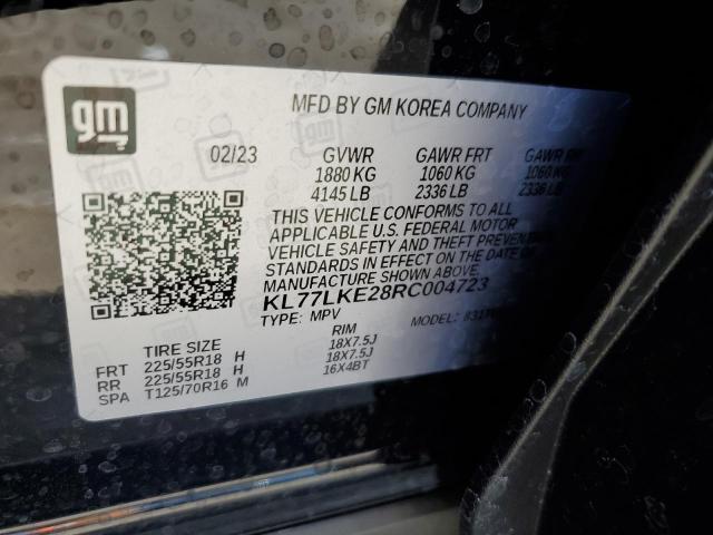 2024 CHEVROLET TRAX ACTIV - KL77LKE28RC004723