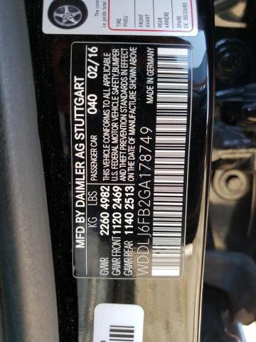2016 MERCEDES-BENZ CLS 400 - WDDLJ6FB2GA178749