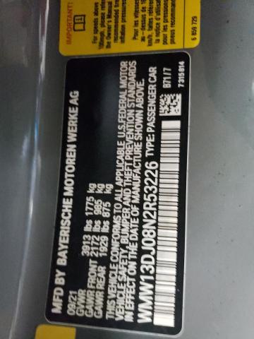 2022 MINI COOPER SE - WMW13DJ08N2R53226