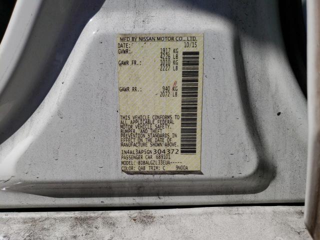 1N4AL3AP5GN304372 Nissan ALTIMA 2.5