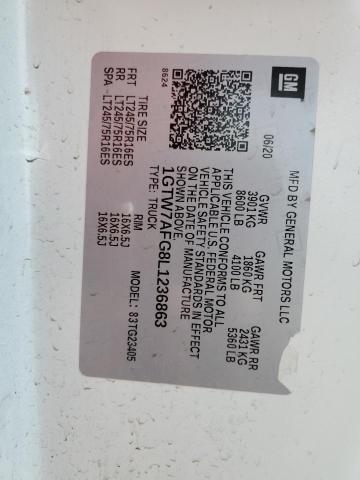 1GTW7AFG8L1236863 GMC Savana G2500