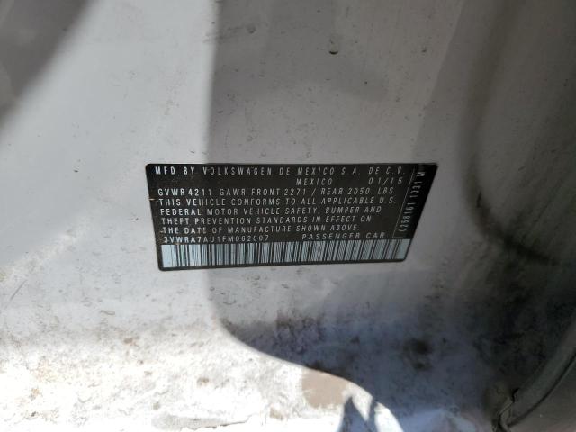 2015 VOLKSWAGEN GOLF TDI - 3VWRA7AU1FM062007