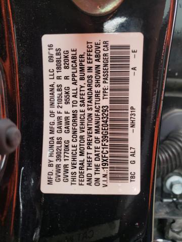 19XFC1F39GE043293 Honda CIVIC EX