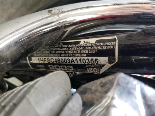 2003 HONDA VTX1800 C 1HFSC46003A110355