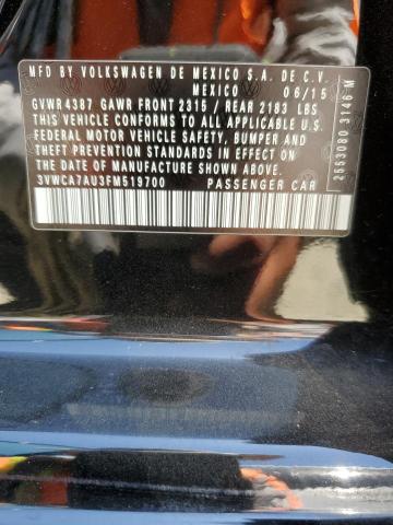 2015 VOLKSWAGEN GOLF SPORT - 3VWCA7AU3FM519700