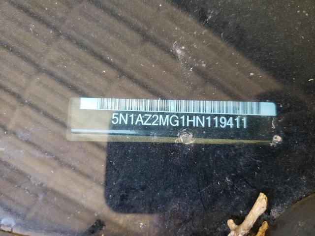 5N1AZ2MG1HN119411 Nissan MURANO S