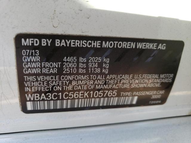 WBA3C1C56EK105765 BMW 328 I Sulev