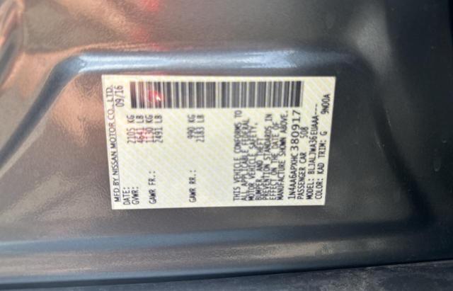 1N4AA6APXHC380917 Nissan Maxima 3.5s