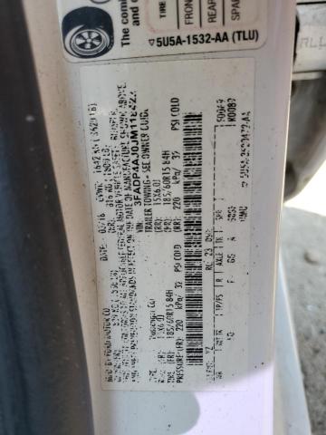 3FADP4AJ0JM118422 Ford FIESTA S