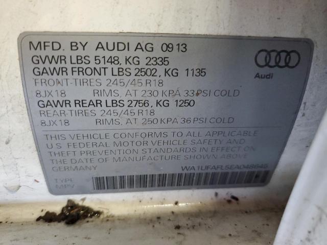 VIN WA1UFAFL5EA048645 2014 Audi A4, Premium Plus no.13