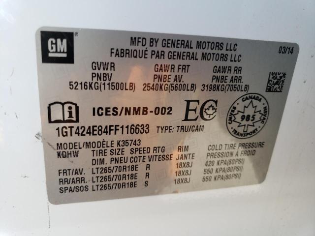 1GT424E84FF116633 GMC Sierra K3500 Denali