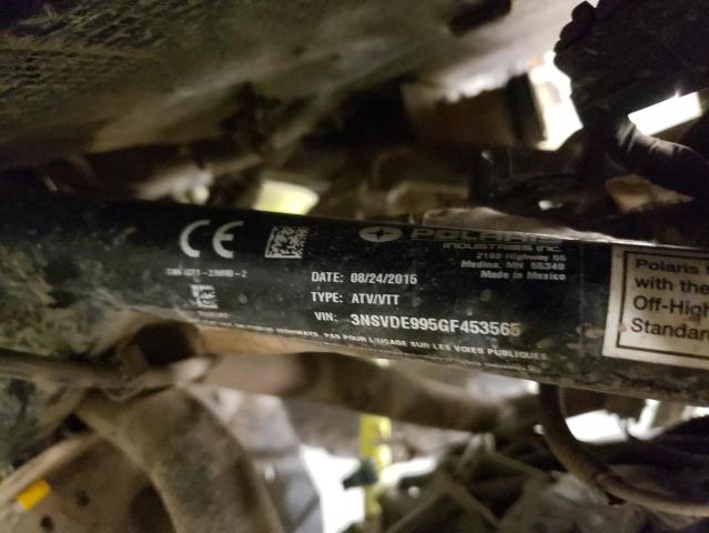 2016 POLARIS RZR XP 100 - 3NSVDE995GF453565