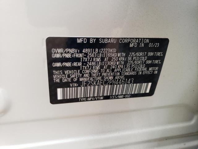 JF2SKAEC2PH446143 Subaru Forester Premium