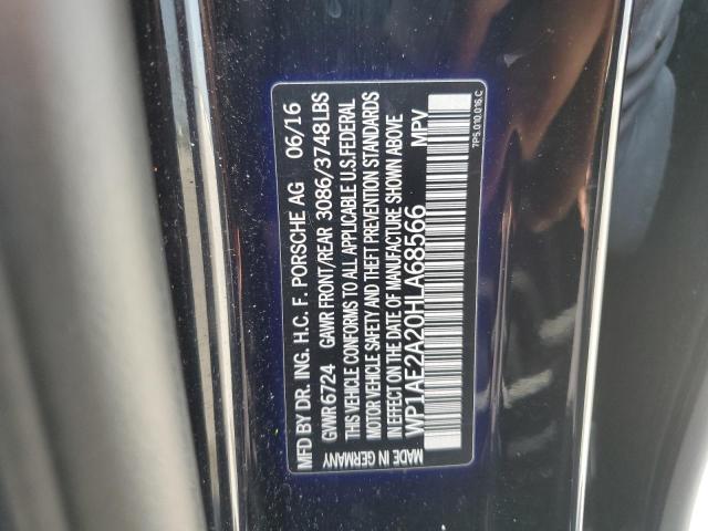 2017 PORSCHE CAYENNE SE - WP1AE2A20HLA68566