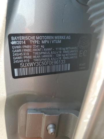 5UXWY3C50F0E96133 2015 BMW X3, photo no. 13