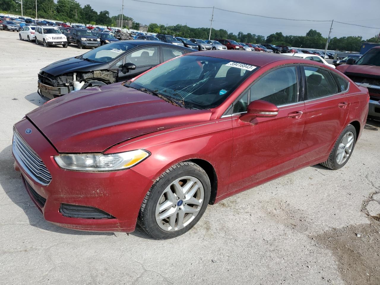 2014 Ford Fusion Se vin: 3FA6P0H70ER261715