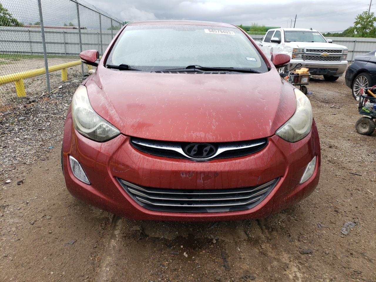 2013 Hyundai Elantra Gls vin: 5NPDH4AE5DH267784