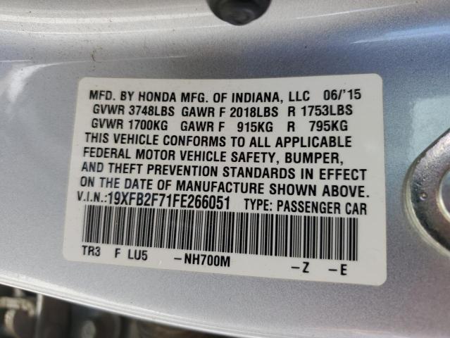 19XFB2F71FE266051 Honda CIVIC SE