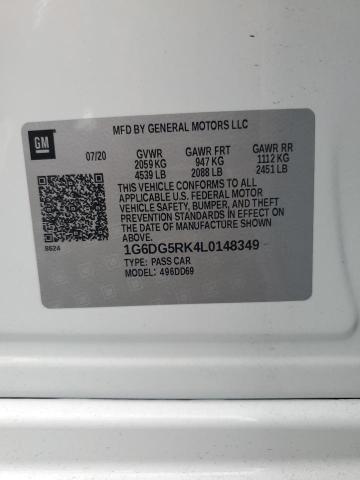 2020 CADILLAC CT4 SPORT - 1G6DG5RK4L0148349