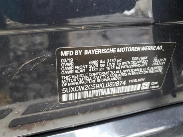 VIN 5UXCW2C59KL082874 2019 BMW X7, Xdrive40I no.14