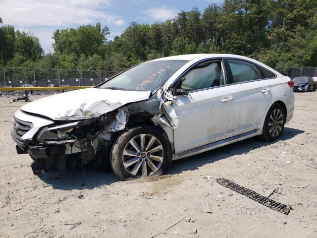 VIN: 5NPE34AF3FH220140 Auction: COPART Lot: 59977753 Location: DC - WASHINGTON DC 5NPE34AF3FH220140 HYUNDAI SONATA 2015 WHITE Photo 1