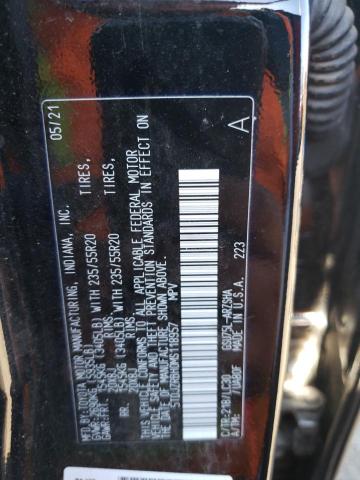 5TDJZRBH0MS118957 Toyota Highlander Xse