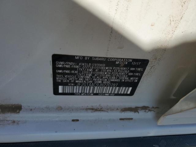 JF2GTAAC9JH270787 Subaru Crosstrek