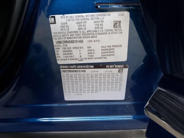 2022 BUICK ENVISION A - LRBFZRR45ND161436