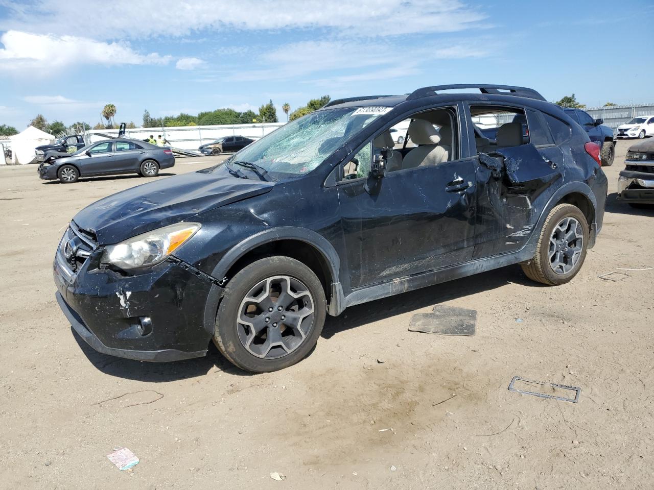 JF2GPAVCXE8243182 2014 Subaru XV Сrosstrek at CA - Bakersfield 