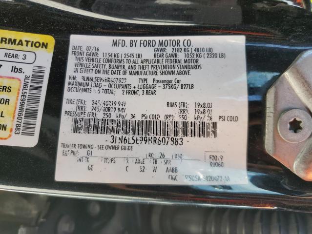 2017 LINCOLN MKZ RESERV - 3LN6L5E99HR607883