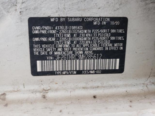 JF2GTHRC3MH285612 Subaru Crosstrek Sport