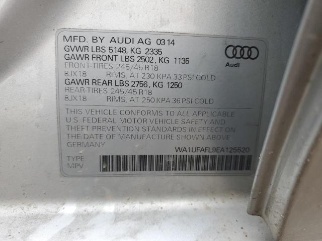 VIN WA1UFAFL9EA125520 2014 Audi A4, Premium Plus no.13