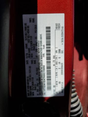 1FTEW1E47KKC15050 Ford F150 Supercrew