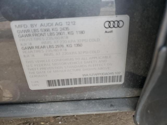 WA1LFAFP0DA045102 2013 AUDI Q5, photo no. 13