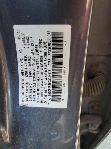 1HGCR2F59GA034476 Honda Accord Sport