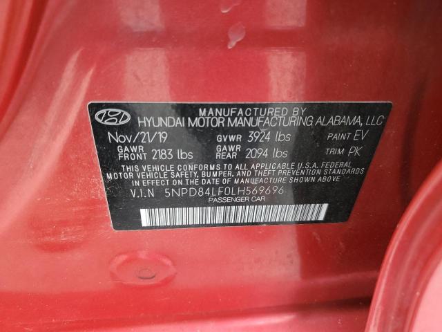 2020 HYUNDAI ELANTRA SE - 5NPD84LF0LH569696