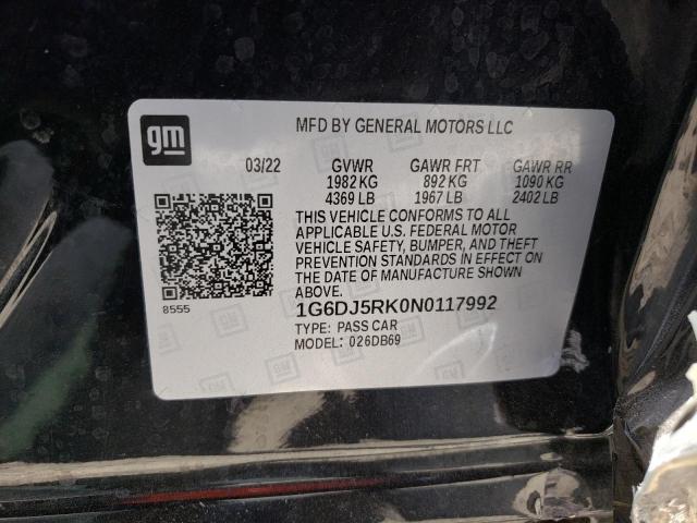 1G6DJ5RK0N0117992 Cadillac Ct4 Luxury
